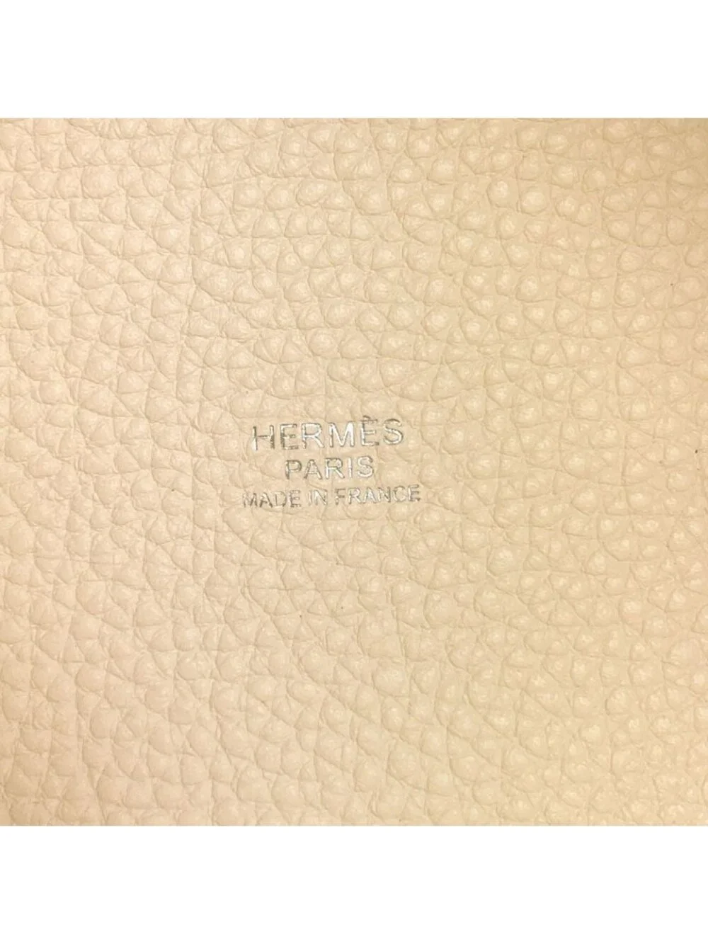 Hermes Picotin Lock PM Silver Handbag Taurillon